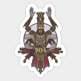 All-seeing guard Sticker